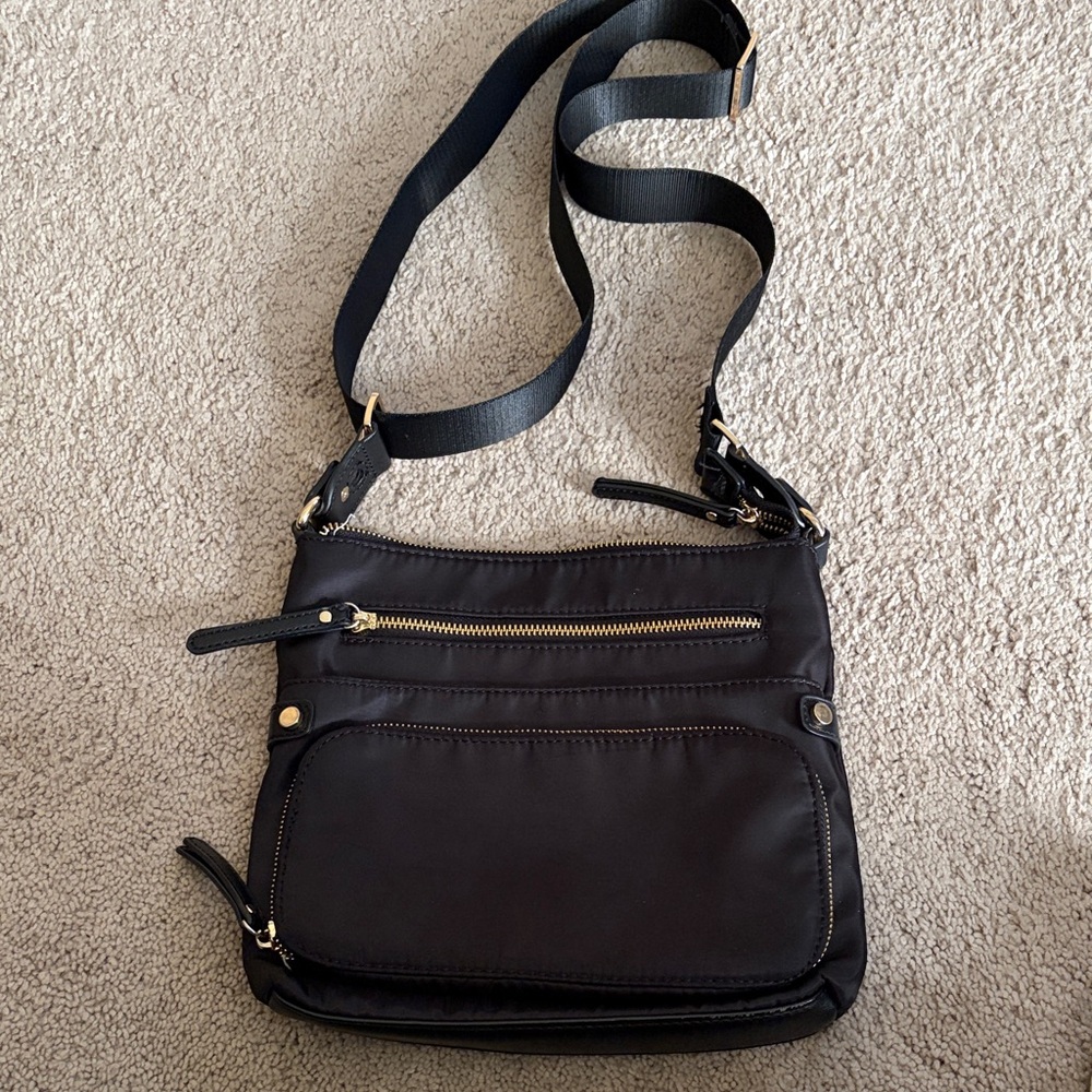 Kate & Alex Black Crossbody Bag Nylon travel bag